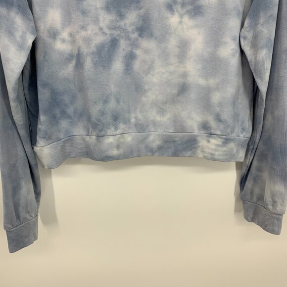 Beyond Yoga Pullover Day to Day Lounge Around Blue Tie Dye - Picture 12 of 12